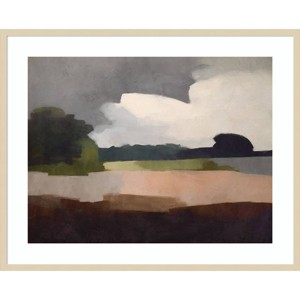 Amanti Art 41"x33" Outback Drift by Urban Road Wood Framed Wall Art Print: Modern Decor, Lithograph, Hardwood Frame - 1 of 4