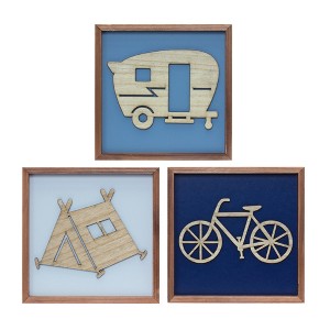 Melrose Adventure Wall Frames (Set of 3) - 1 of 4