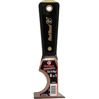 Red Devil Zip-A-Way 6 in-1 Painter's Tool Nylon Handle 4251