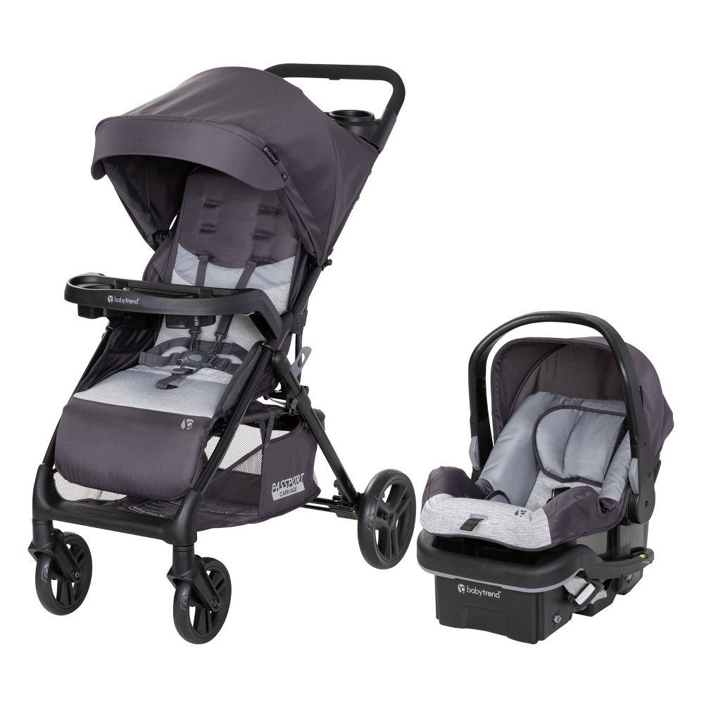 Photos - Pushchair Accessories Baby Trend Passport Carriage Travel System with EZ-Lift PLUS - Silver Sky 