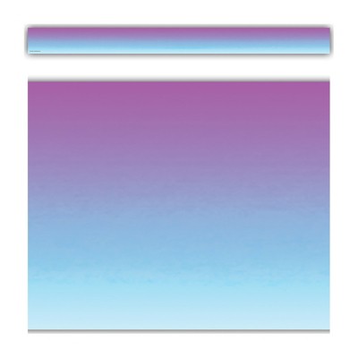 Teacher Created Resources Purple and Blue Color Wash Straight Border Trim, 35 Feet (Pack of 6)