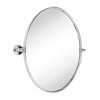 TEHOME Luecinda Pivot Oval Metal Framed Wall Mounted Bathroom Vanity Mirror - 3 of 4