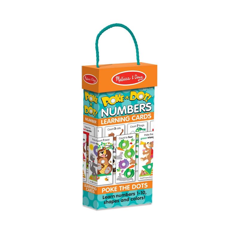 Melissa &#38; Doug Poke-a-Dot Numbers Learning Cards, 4 of 11