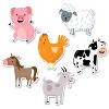 Creative Teaching Press® Farm Friends 6" Designer Cut-Outs, 36 Per Pack, 3 Packs - 2 of 2