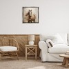 Stupell Industries Horse with Modern Drip Floating Frame Canvas Art - 3 of 4