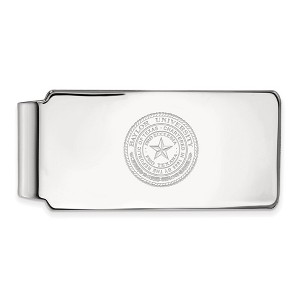 Black Bow Jewelry Sterling Silver Baylor Bears NCAA Money Clip - 1 of 4
