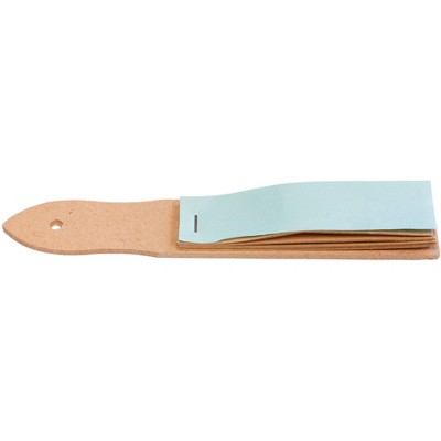 Jack Richeson Sandpaper Block with Wood Handle, Brown, Pack of 12