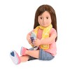 Our Generation Reese with Storybook 18" Posable Travel Doll - image 3 of 4