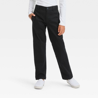 Boys' Straight Fit Pants - Cat & Jack™ Black 4 : Target