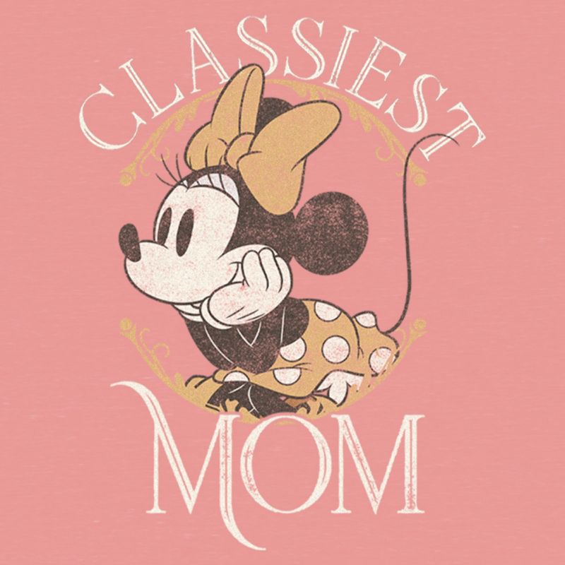Junior's Women Minnie Mouse Classiest Mom Sweatshirt, 2 of 4