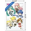 Trends International Hatsune Miku - Chibi Framed Wall Poster Prints - 3 of 4