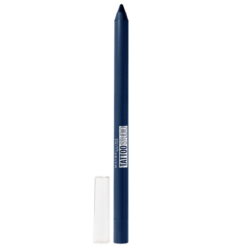 - Longwear Pencil Waterproof Maybelline Navy Striking Target : 0.04oz Tattoo Sharpenable - Eyeliner Studio Gel