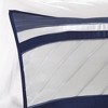 7 Piece Comforter Set Navy Cal King - 3 of 4