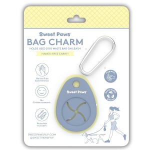 Sweet Paws Bag Charm Holder for Used Dog Poop Bags - 1 of 4