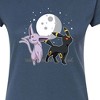 Women's - Pokémon - Celestial Espeon And Umbreon Fitted Graphic T-Shirt - 2 of 3