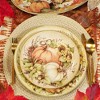Certified International Set of 4 Autumn Breeze Salad Plates - 2 of 4