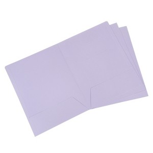 Unique Bargains Office Business Two-Pocket Letter Files Portfolio Storage Organizer Folders 3 Pcs - 1 of 4