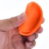 Unique Bargains Silicone Stainless Steel Leak-proof Orange Lids Food Containers - 4 of 4