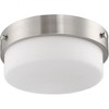 Craftmade Lighting Oak Street 2 - Light Flush Mount in  Brushed Polished Nickel - 2 of 3