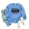 Simply Sage Market Women's Graphic Sweatshirt Football Leopard - 2 of 2