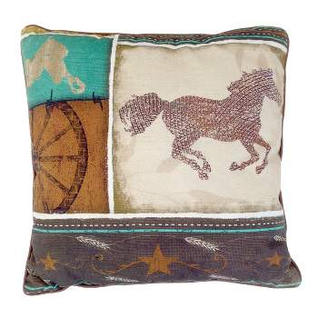 C&F Home Horse Digital Print Throw Pillow