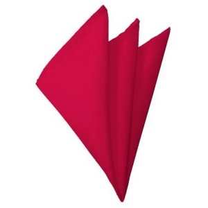 TheDapperTie - Men's Solid Color 10 Inch x 10 Inch Pocket Squares Handkerchief - 1 of 3