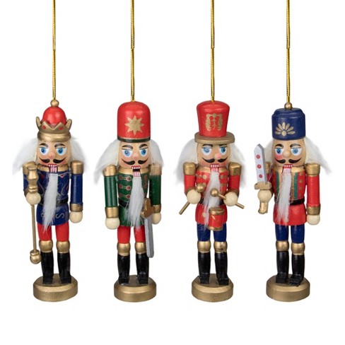 Wooden nutcracker christmas clearance decoration