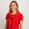 Anna-Kaci Women's Striped Knit Shoulder Sweater Accessory with Soft Lightweight Fabric 33.5x9.8 inches - 3 of 4