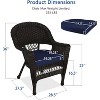 HomeStock Urban Upmarket Chair With Cushion - Set Of 2 - 2 of 4