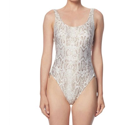 Women's Classic Zipper One Piece Swimsuit - Carmen Marc Valvo