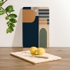 Sheila Wenzel-Ganny Cool Color Palette Pattern Rectangle Cutting Board - Deny Designs - 3 of 3