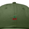 Dalix Lil Cherry Embroidered Cotton Summer Outdoor Baseball Cap Dad Hat Womens - 2 of 4