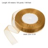 Unique Bargains Soft DIY Crafts Wedding Gift Wrapping Sheer Organza Ribbon 4 Roll - 2 of 4