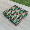 Heather Dutton Spotted Jungle Cheetahs Midnight Outdoor Floor Cushion - Deny Designs - 2 of 2