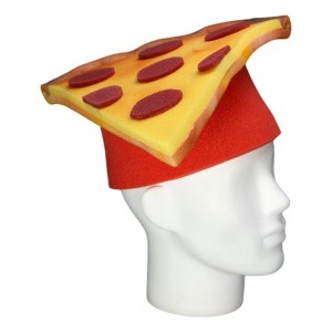 Foam Party Hats Pizza Slice Hat - 1 of 4