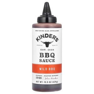 KINDER'S, BBQ Sauce, Mild BBQ, 15.5 oz - 1 of 4
