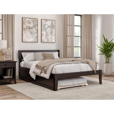 AFI Furnishings Boston Platform Bed F ES with T Trundle ES
