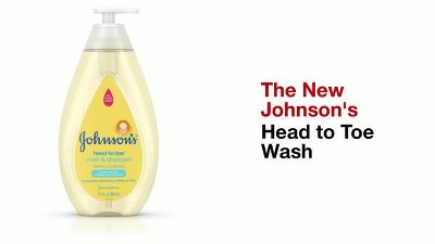 Johnson's Head-to-toe Gentle Baby Body Wash & Shampoo For Sensitive Skin -  27.1 Fl Oz : Target