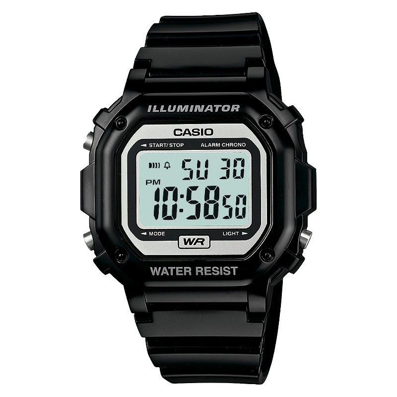 Casio Men's Digital Watch - Glossy Black (F108WHC-1ACF), 1 of 2