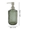 Unique Bargains Classic Twill Lines Soap Pump Dispenser 450ml 1 Pc - 4 of 4
