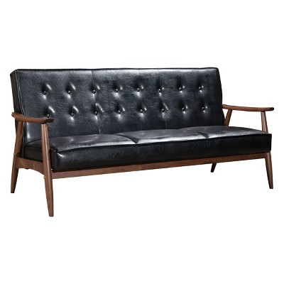 68" Mid-Century Retro Tufted Upholstery Sofa - ZM Home