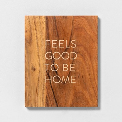 'Feels Good To Be Home' Wood Sign - Hearth & Hand™ with Magnolia