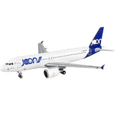 Airbus A320 Commercial Aircraft "Joon" White with Blue Tail 1/400 Diecast Model Airplane by GeminiJets
