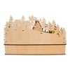 Kurt Adler Kurt Adler 11.2-Inch Battery-Operated Light Up Christmas Village with Santa - 3 of 4