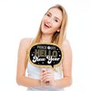 Big Dot of Happiness Funny Disco New Year - Groovy NYE Party Photo Booth Props Kit - 10 Piece - 2 of 4