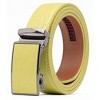 Braveman | Men's Genuine Leather Crocodile Design Dress Belt with Automatic Buckle - 2 of 2