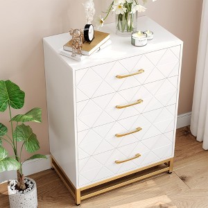 Dresser for Bedroom, Dressers & Chest of Drawers with 4 Drawer - 1 of 4