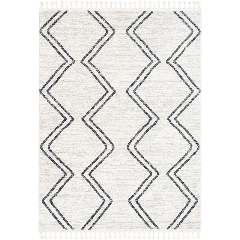 Well Woven Merri Geometric Stripes Stain-resistant Area Rug, 1 of 10