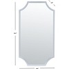 Elenin Mirror - 19.8" x 36" - MRR2012 - Safavieh - 4 of 4