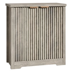 Fluted Buffet Sideboard Cabinet, Accent Modern Credenza with Doors and Shelves, Wood Storage Console for Living Room, Kitchen, Dining Room, Hallway - 1 of 4